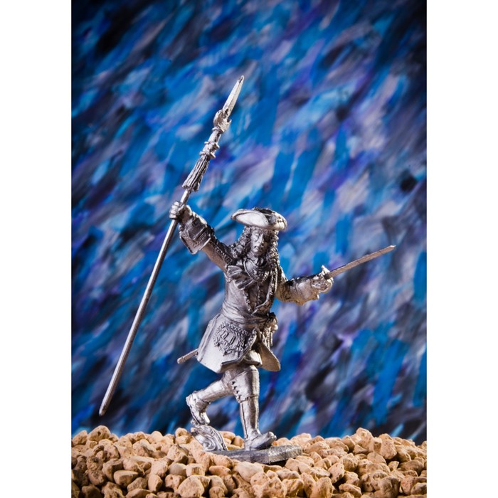 Оловянный солдатик "Капитан-поручик Преображенского полка"