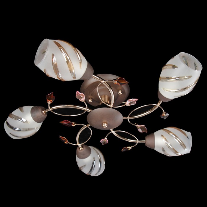 Люстра "Jenny" 5хE14x60Вт золото