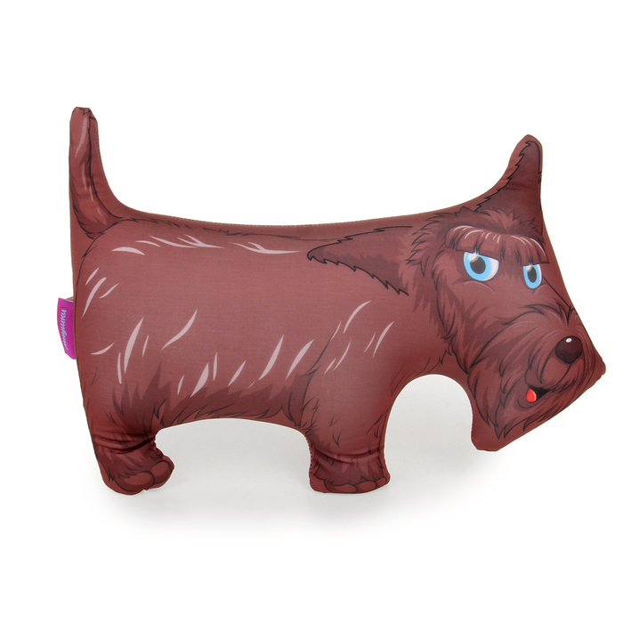 Мягкая игрушка-антистресс «Терьер», цвет коричневый