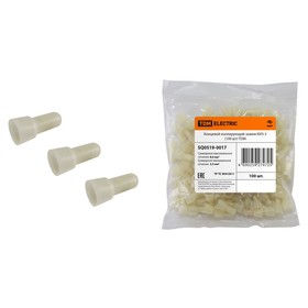 

Зажим TDM КИЗ-3, концевой, изолирующий, 100 штук, SQ0519-0017