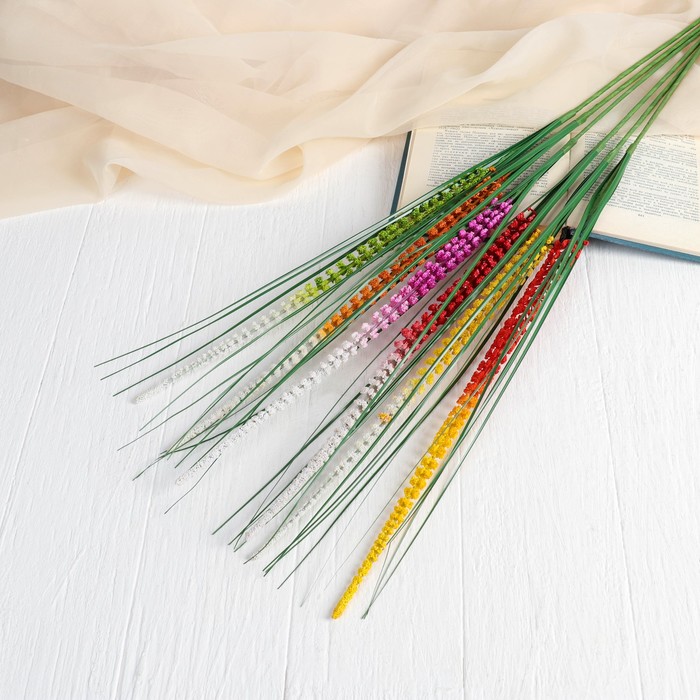 Цветы искусственные "Камыш" микс