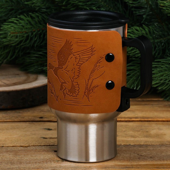 Термокружка в прикуриватель "Утка", 450 мл