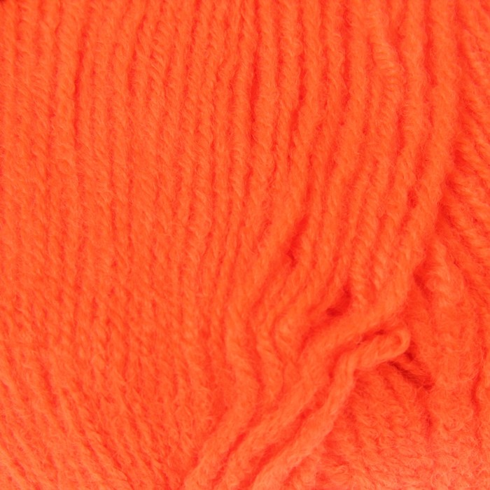 Пряжа "Baby" 100% акрил, 400м/100гр (2855 оранж. корал)