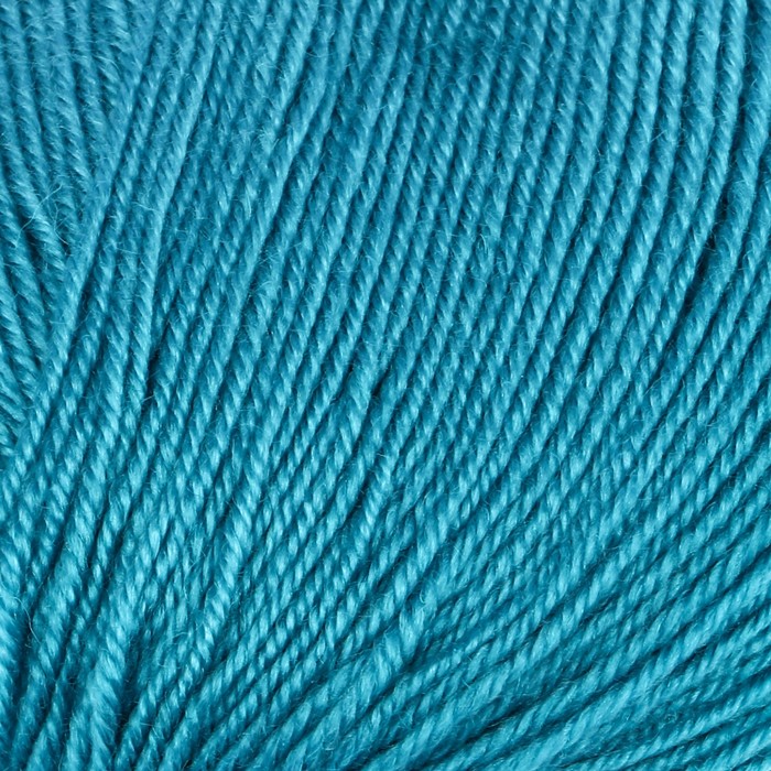Пряжа "Brilliant" 45% шерсть, 55% акрил 380м/100гр (4993 голуб. бирюз.)