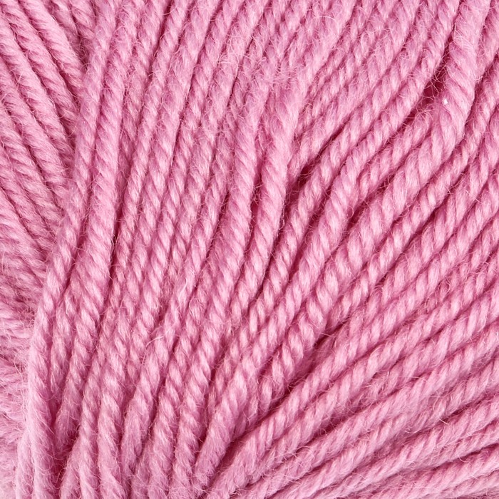 Пряжа "Candy" 100% шерсть 178м/100гр (2516 розовый)
