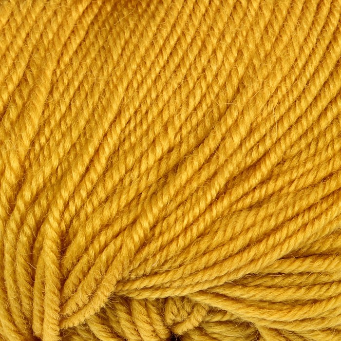 Пряжа "Candy" 100% шерсть 178м/100гр (2541 желтый)