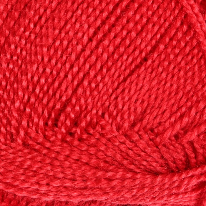 Пряжа "Crystal" 100% акрил 275м/50гр (5661 красный)