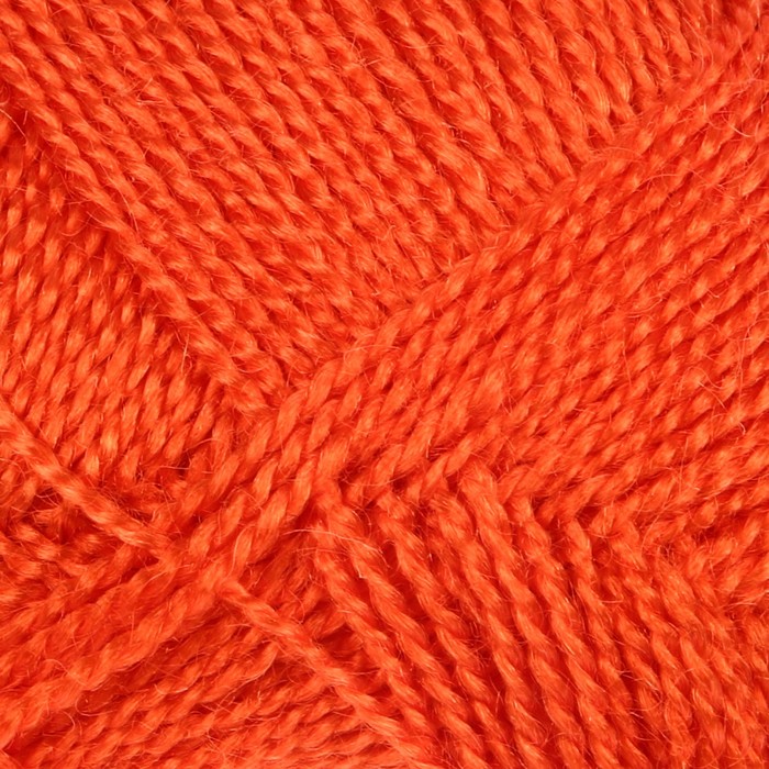 Пряжа "Crystal" 100% акрил 275м/50гр (5679 оранжевый)