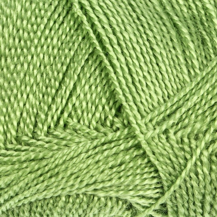 Пряжа "Crystal" 100% акрил 275м/50гр (5656 молод. зелень)