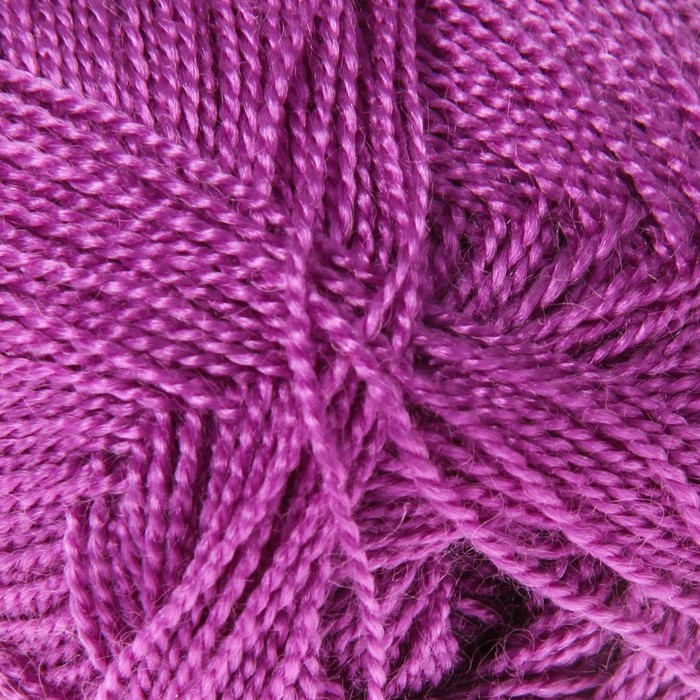 Пряжа "Crystal" 100% акрил 275м/50гр (5675 яр.сирень)