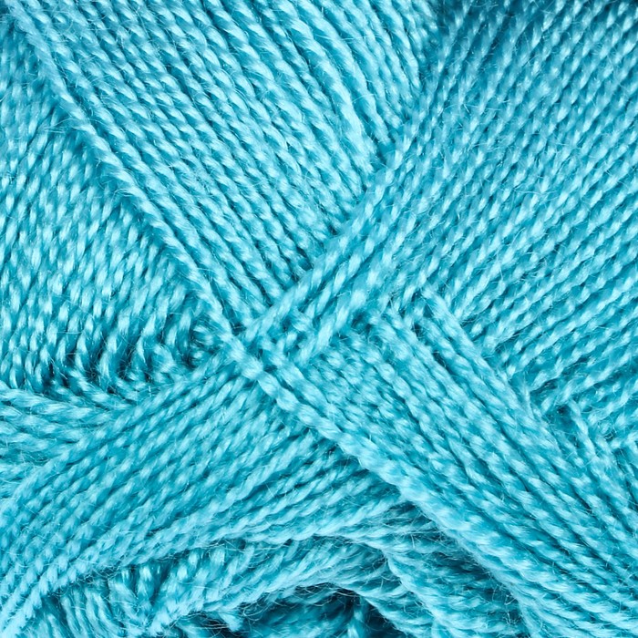 Пряжа "Crystal" 100% акрил 275м/50гр (5665 св. гол.бирюз.)