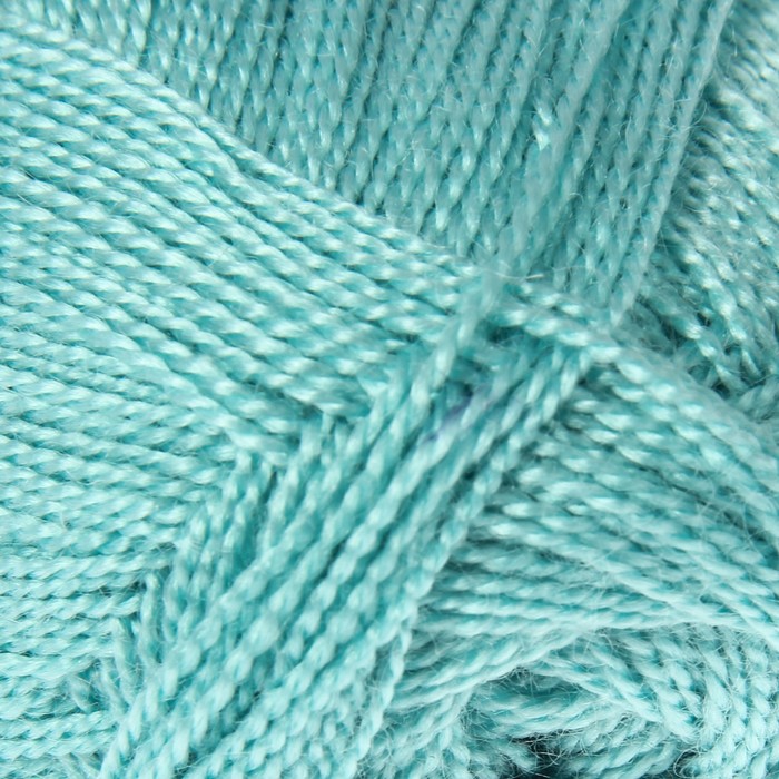 Пряжа "Crystal" 100% акрил 275м/50гр (5680 св. зелен. бирюза)