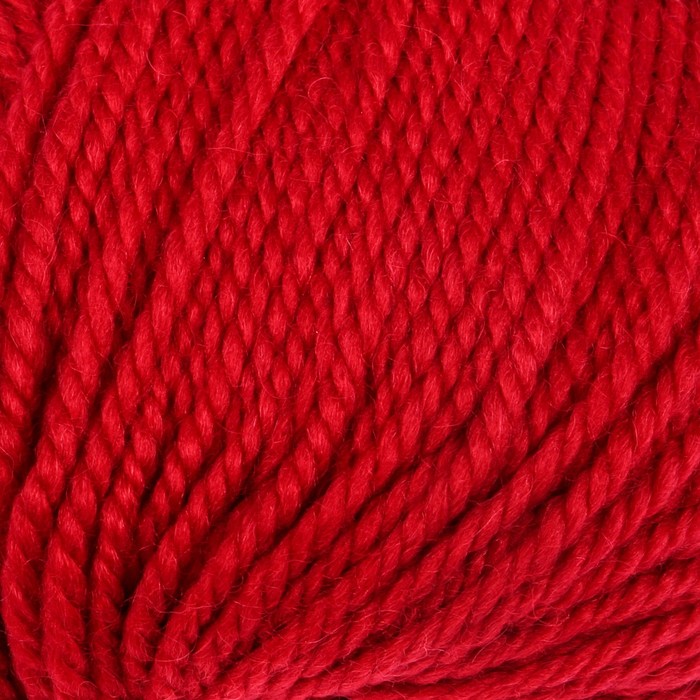Пряжа "Nord" 48% шерсть, 52% акрил 116м/110гр (4758 красный)