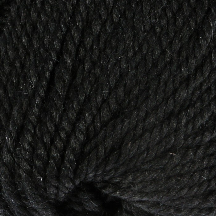 Пряжа "Nord" 48% шерсть, 52% акрил 116м/100гр (4752 черный)
