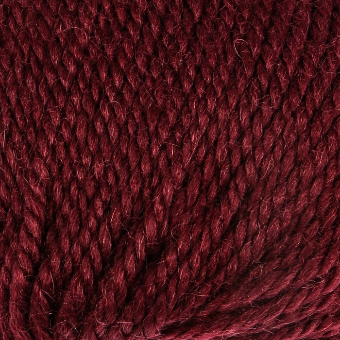 Пряжа "Nord" 48% шерсть, 52% акрил 116м/100гр (4777 бордовый)