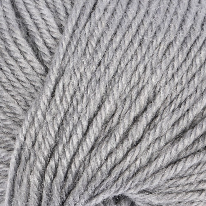 Пряжа "Unity light" 48% шерсть, 52% акрил 200м/100гр (6007 светло-серый)