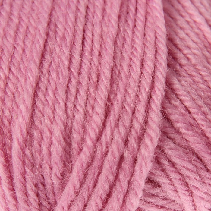 Пряжа "Unity light" 48% шерсть, 52% акрил 200м/100гр (6028 розовый)