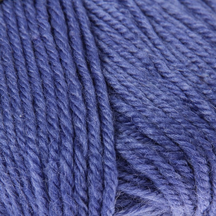 Пряжа "Unity light" 48% шерсть, 52% акрил 200м/100гр (6040 синий)