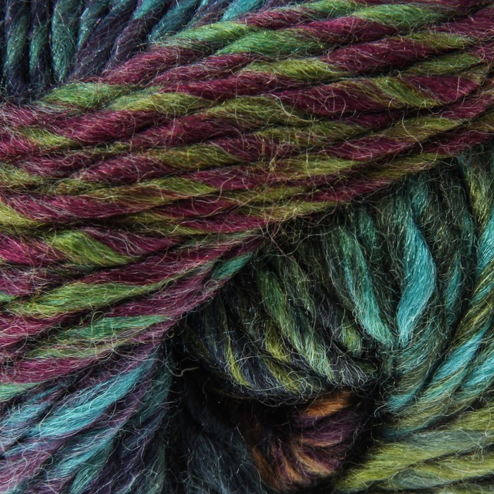 Пряжа "Artist" 35% шерсть, 65% акрил 150м/100гр (86425 принт)