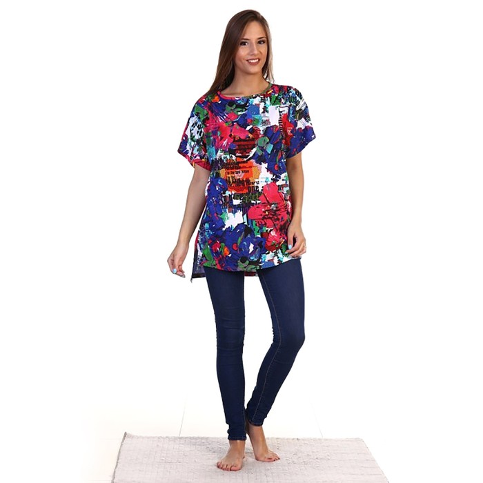 Туника женская ТК223 цвет МИКС, р-р 52
