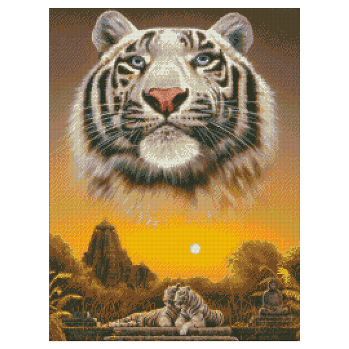 Набор алмазной вышивки "Царь джунглей"