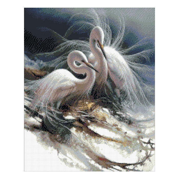 Набор алмазной вышивки "Цапли"