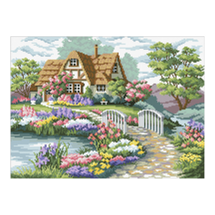 Набор алмазной вышивки "Загородный домик"