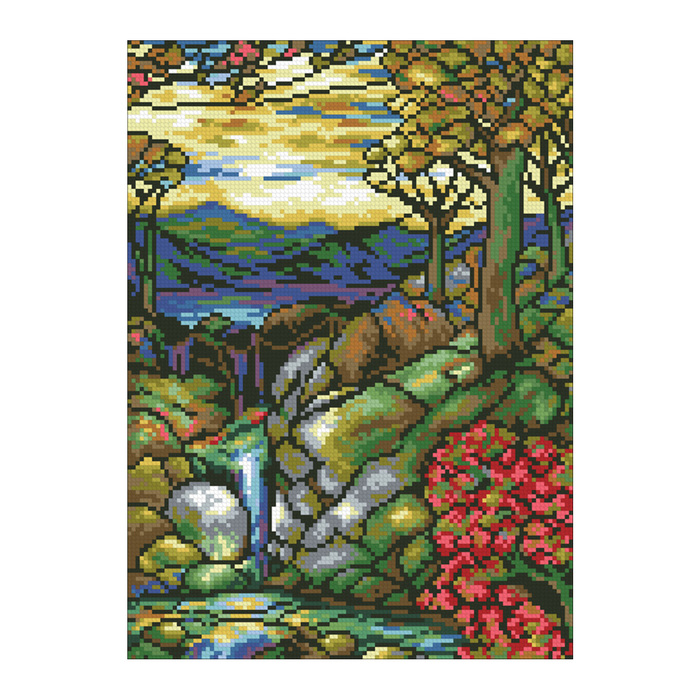 Набор алмазной вышивки "Витраж Осень"