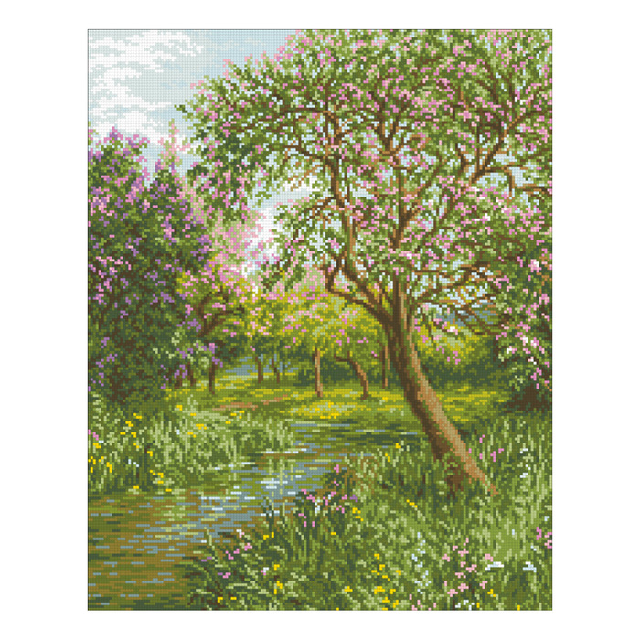Набор алмазной вышивки "Цветущий сад"