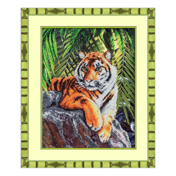 Набор для вышивки бисером «Тигр»