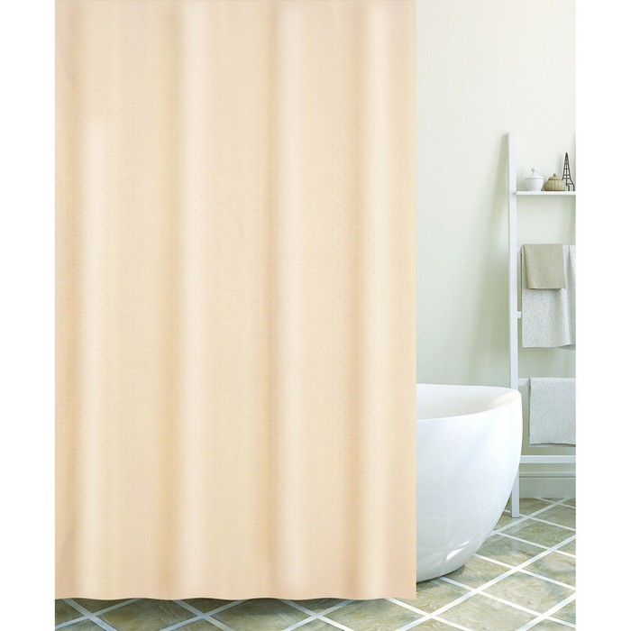 Штора 180х200, цвет бежевый