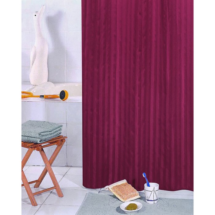 Штора BIG 200х240 см, цвет бордо