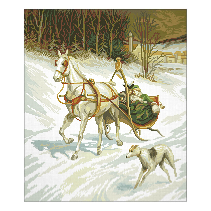 Набор алмазной вышивки "С ветерком"