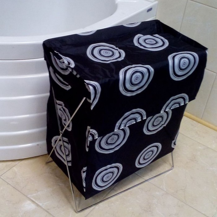 Корзина для белья BLACK & WHITE