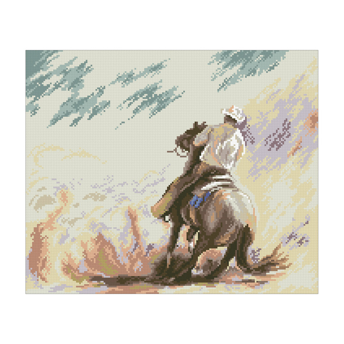 Набор алмазной вышивки "Лихой дикий запад"