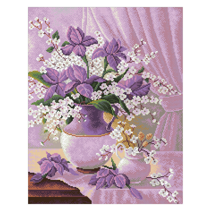 Набор алмазной вышивки "Касатики"