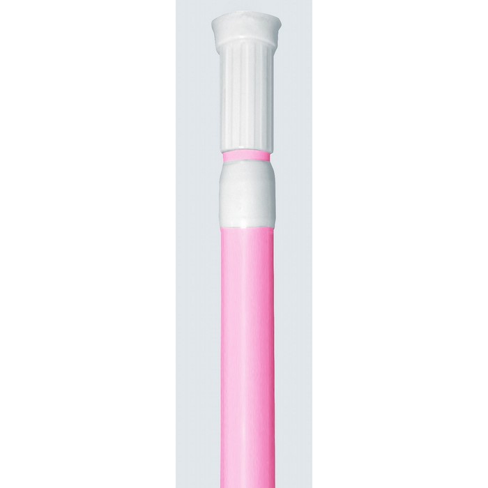 Карниз 110-200 см, цвет розовый