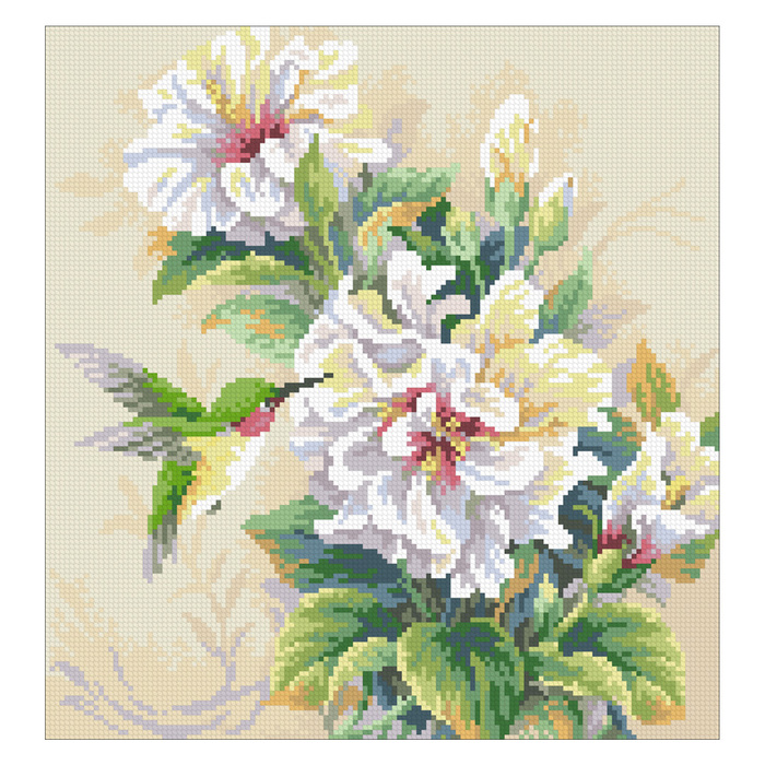 Набор алмазной вышивки "Китайский гибискус"