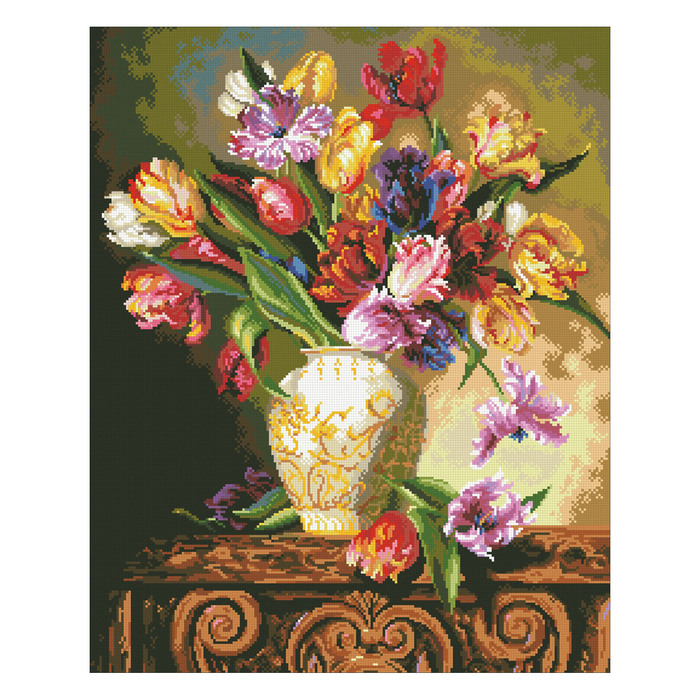 Набор алмазной вышивки "Букет тюльпанов"