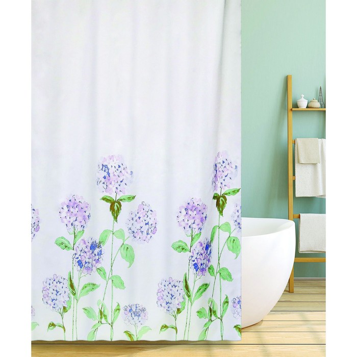 Штора для ванной Hydrangea 180х200