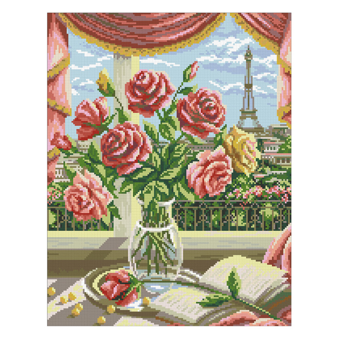 Набор алмазной вышивки "Французский букет"