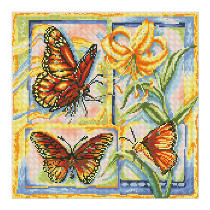 Набор алмазной вышивки "Бархатные взмахи"
