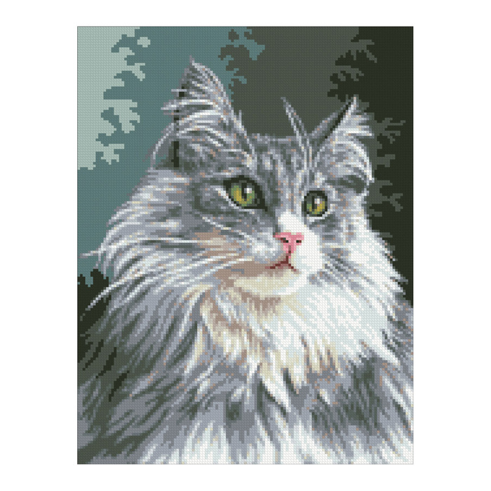 Набор алмазной вышивки "Пушок"