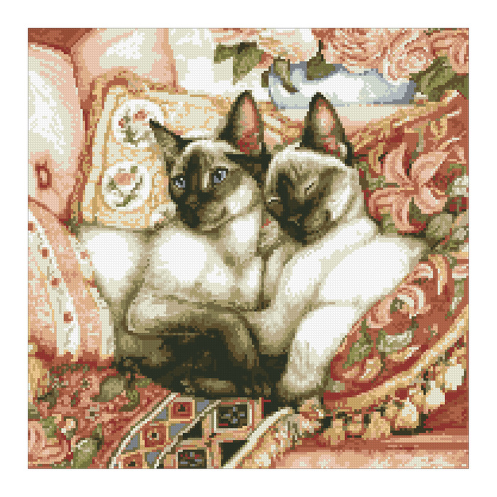 Набор алмазной вышивки "Сладкая парочка"