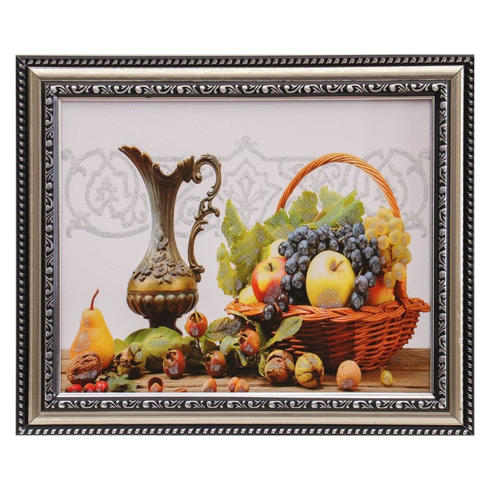 Картина "Фруктовое угощение" 20*25 см