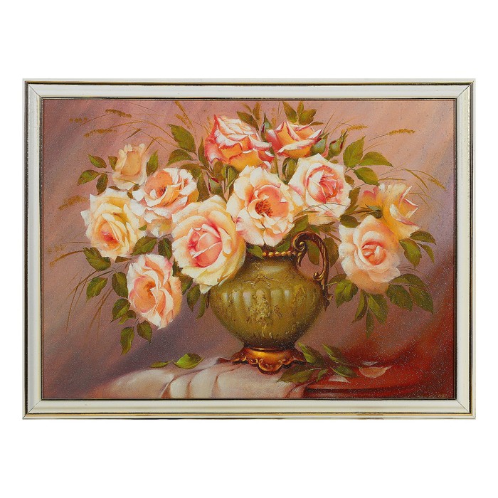 Картина "Цветочная аура" 30*40 см