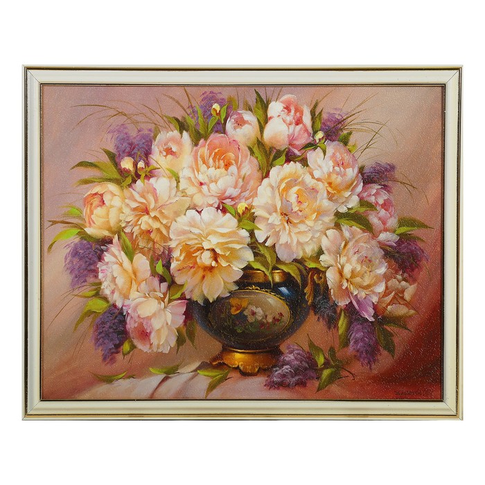 Картина "Букет в вазе" 33*43 см