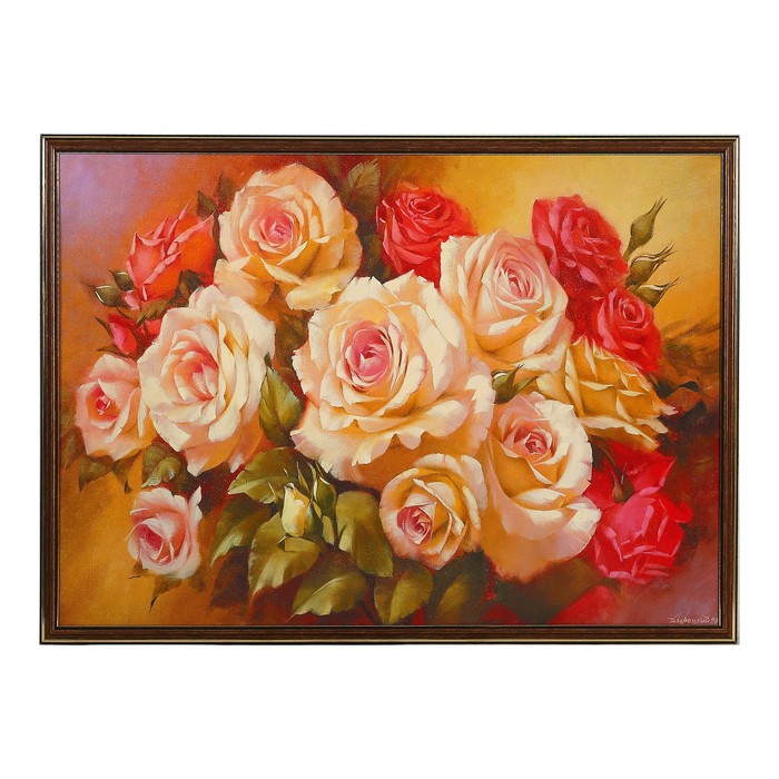 Картина "Прекрасные цветы" 53*73 см