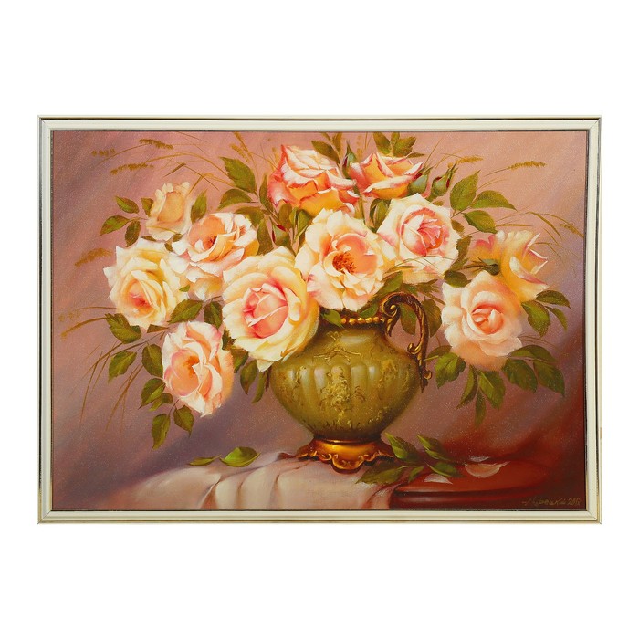 Картина "Цветочная аура" 53*73 см