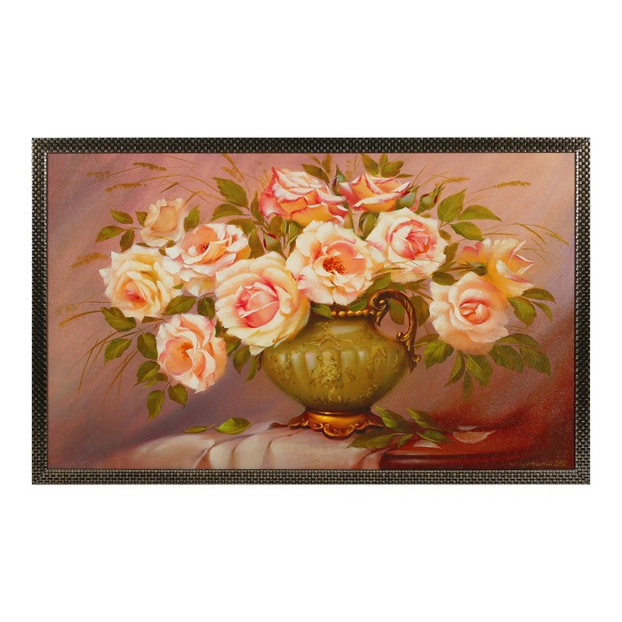 Картина "Цветочная аура" 65*105 см